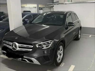 Używany Mercedes GLC220 2020 Szary SUV