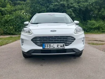 Gebraucht Ford Kuga Titanium X 151 PS (111 kW) 2021 Weiß SUV