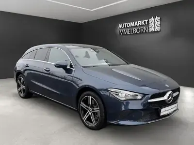 Brugt Mercedes CLA250 218 HK (160 kW) 2022 Blå Sedan