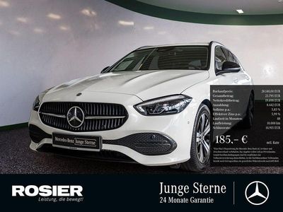 Gebraucht Mercedes C200 Avantgarde 163 PS (119 kW) 2022 Weiss / polarweiß Kombi