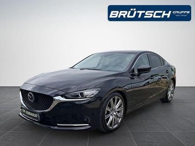 Jet black metallic Gebraucht 2024 Mazda 6 Exclusive-Line Limousine | 30.980 € (Fairer Preis)