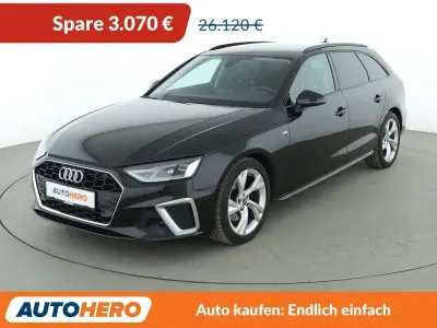Gebraucht Audi A4 S-Line 163 PS (119 kW) 2021 Schwarz Kombi