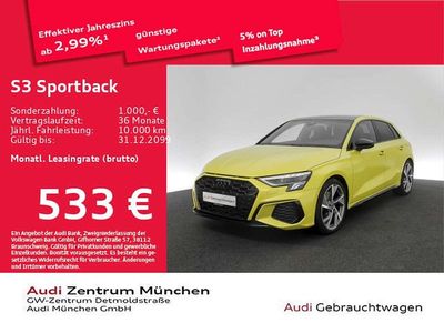 Pythongelb metallic Gebraucht 2024 Audi S3 Ambiente Limousine | 45.391 € (Teuer)