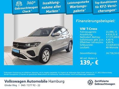 6u ascotgrau Gebraucht 2024 VW T-Cross SUV | 21.990 € (Fairer Preis)