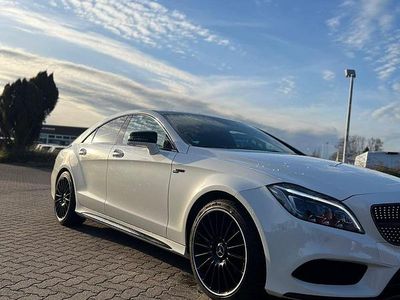 Begagnad Mercedes CLS350 AMG 258 HK (189 kW) 2017 Vit Sportkupé