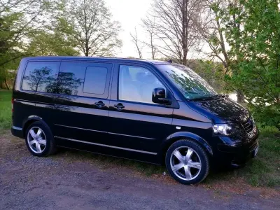 Gebraucht VW Multivan Highline 174 PS (127 kW) 2007 Schwarz Van / Kleinbus