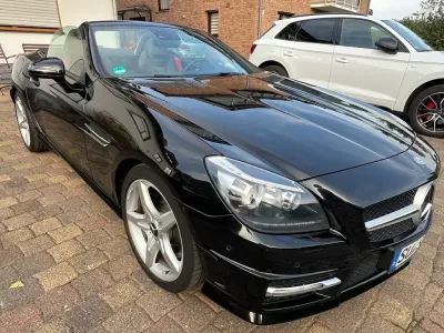 Używany Mercedes SLK250 AMG Edition 1 204 KM (150 kW) 2011 Czarny Kabriolet