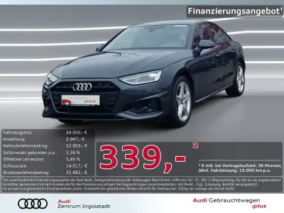 Gebraucht Audi A4 Advanced 204 PS (150 kW) 2022 Manhattangrau metallic Limousine