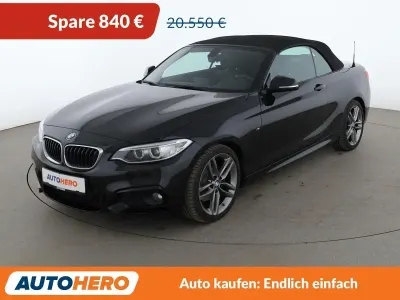 Używany BMW 220 M Sport 190 KM (139 kW) 2015 Czarny Kabriolet