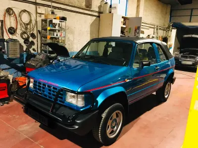 Gebraucht VW Golf Cabriolet 98 PS (72 kW) 1992 Blau Cabrio