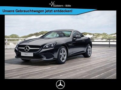 Usata Mercedes SLC200 184 CV (135 kW) 2018 Nero Cabrio