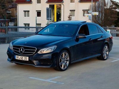 Gebraucht Mercedes E350 AMG line 252 PS (185 kW) 2014 Schwarz Limousine