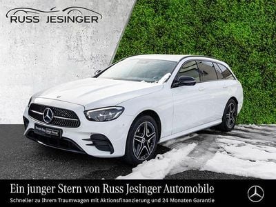 Weiß Gebraucht 2021 Mercedes E300 AMG line Limousine | 32.880 € (Fairer Preis)