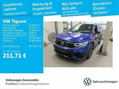 Usata VW Tiguan R 320 CV (235 kW) 2023 Blu SUV