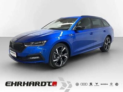 Usata Skoda Octavia SportLine 204 CV (150 kW) 2023 Blu Station wagon