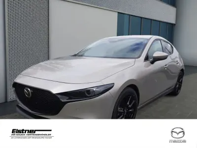 Neu Mazda 3 Exclusive 186 PS (136 kW) 2026 Beige Limousine