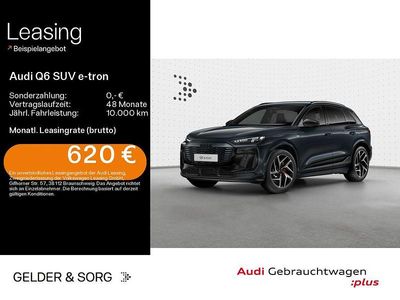 Gebraucht Audi Q6 e-tron S-Line 284 kW (387 PS) 2025 Manhattangrau metallic SUV