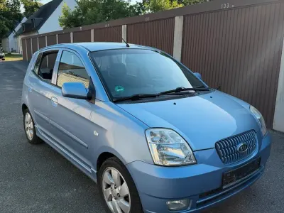 Gebraucht Kia Picanto EX 65 PS (47 kW) 2007 Blau Kleinwagen