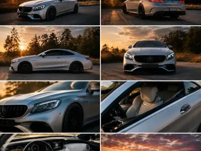 Gebraucht Mercedes S63 AMG 600 PS (441 kW) 2017 Silber Coupé