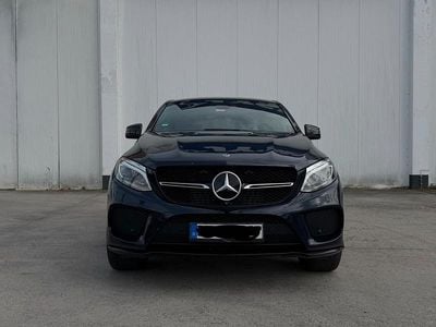 Gebraucht Mercedes GLE350 AMG line 258 PS (189 kW) 2020 Blau Coupé