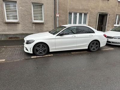 Second-hand Mercedes C180 AMG line Plus 156 CP (114 kW) 2020 Alb Berlinǎ