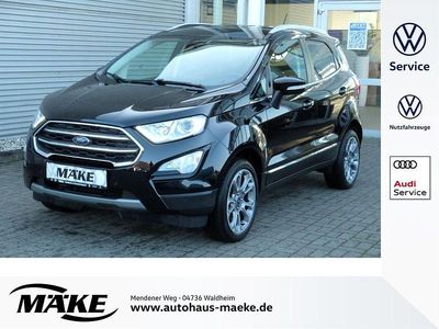Gebraucht Ford Ecosport Titanium 125 PS (91 kW) 2019 Obsidianschwarz metallic SUV
