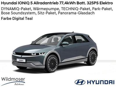 gebraucht Hyundai Ioniq 5 ⚡ Allradantrieb 774kWh Batt. 325PS Elektro ⏱ Sofort verfügbar! ✔️ mit 7 Zusatz-Paketen