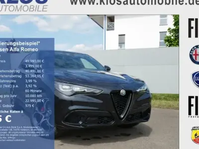 Nouvelle Alfa Romeo Stelvio Veloce 210 ch (154 kW) 2026 Noir SUV