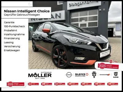 Gebraucht Nissan Micra N-Connecta 90 PS (66 kW) 2018 Schwarz Kleinwagen