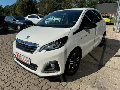 Gebraucht Peugeot 108 GT-line 82 PS (60 kW) 2017 Weiß Limousine