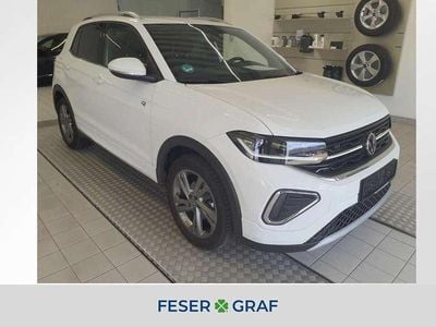 Pure white Gebraucht 2024 VW T-Cross R-line SUV | 23.940 € (Guter Preis)
