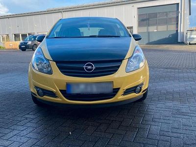 Gebraucht Opel Corsa 90 PS (66 kW) 2010 Gelb Kleinwagen