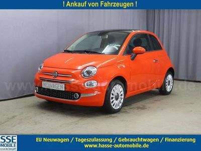 gebraucht Fiat 500 DOLCEVITA UVP 21.780 Euro 1,0 Hybrid, Tech-Paket - Radio mit 7"-Bildschirm Navigationssystem, Multifunktionslenkrad, Lichtsensor- und Regensensor, Klimaautomatik, 15"-Leichtmetallfelgen, Getönte Seitenscheiben hinten, Parksensoren hinten uvm.