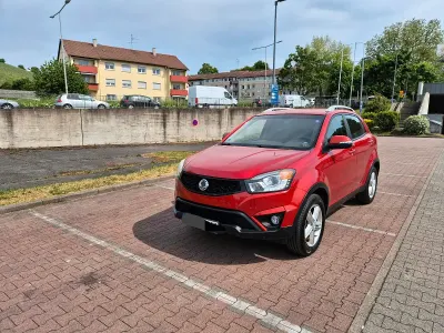 Usata SsangYong Korando 150 CV (110 kW) 2015 Rosso SUV