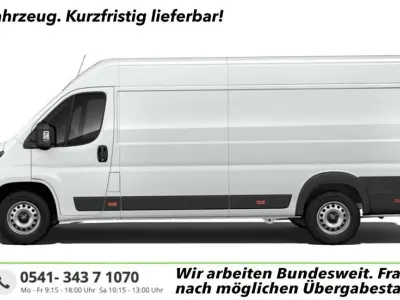 Neu Opel Movano 179 PS (131 kW) 2026 Cassablanca weiß Van