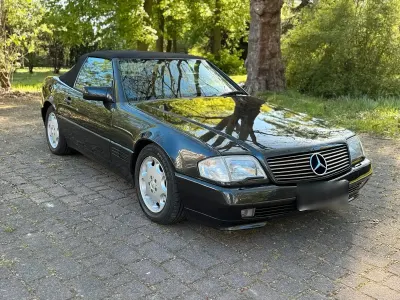 Usata Mercedes SL300 190 CV (139 kW) 1990 Nero Cabrio