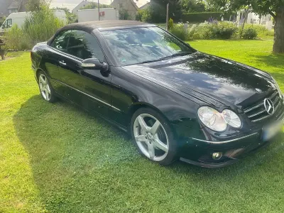 Gebraucht Mercedes CLK280 Avantgarde 231 PS (169 kW) 2007 Schwarz Cabrio