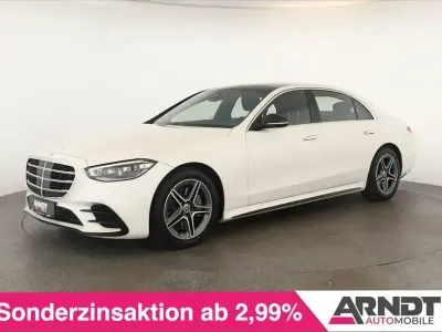 Gebraucht Mercedes S580 AMG 367 PS (269 kW) 2022 Manufaktur diamantweiß bright Limousine