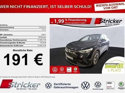 Gebraucht VW ID.4 Pure 108 kW (148 PS) 2022 Grenadillschwarz metallic SUV