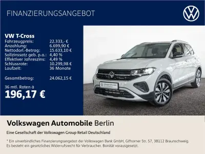 Gebraucht VW T-Cross Goal 116 PS (85 kW) 2025 Ascotgrau SUV