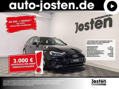 Gebraucht Audi A4 S-Line 204 PS (150 kW) 2024 Mythosschwarz metallic Kombi