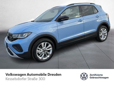 Gebraucht VW T-Cross Goal 116 PS (85 kW) 2025 Clear blue metallic SUV