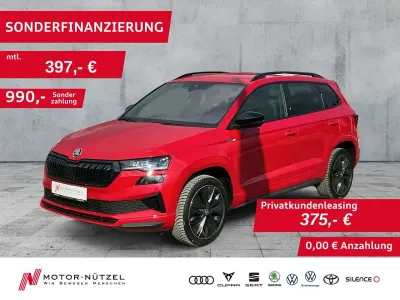 Gebraucht Skoda Karoq SportLine 150 PS (110 kW) 2022 Rot SUV