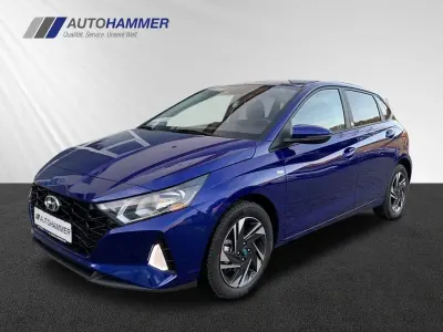 Gebraucht Hyundai i20 Intro Edition 101 PS (74 kW) 2021 Blau Kleinwagen
