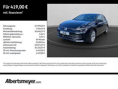 Neu VW Golf VIII 150 PS (110 kW) 2026 Schwarz Limousine