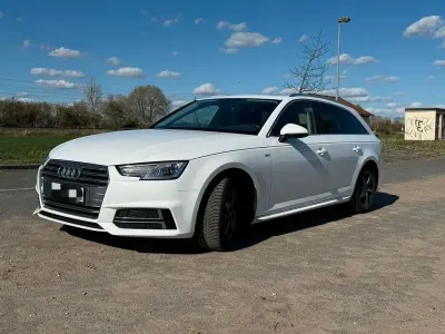 Używany Audi A4 S-Line 150 KM (110 kW) 2018 Biały Kombi