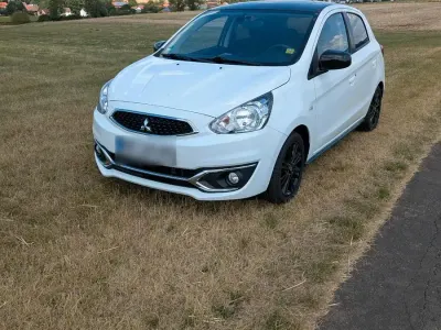 Gebraucht Mitsubishi Space Star 81 PS (59 kW) 2019 Weiß Kleinwagen