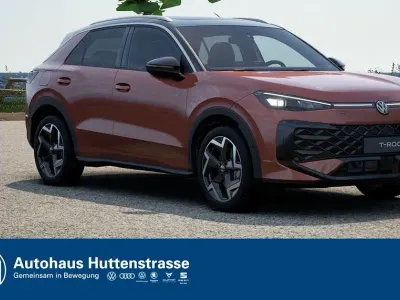 Nowe VW T-Roc R-line 150 KM (110 kW) 2026 Czerwony SUV