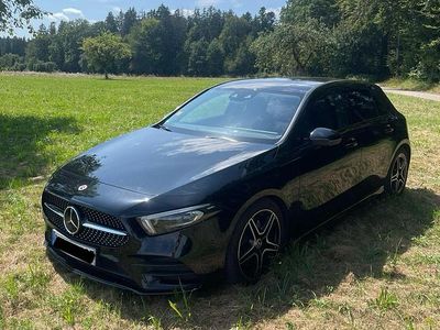 Second-hand Mercedes A250 AMG line 224 CP (164 kW) 2020 Negru Berlinǎ