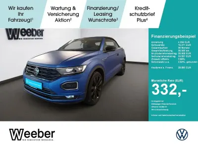 Gebraucht VW T-Roc Cabriolet Edition 150 PS (110 kW) 2022 Blau Cabrio